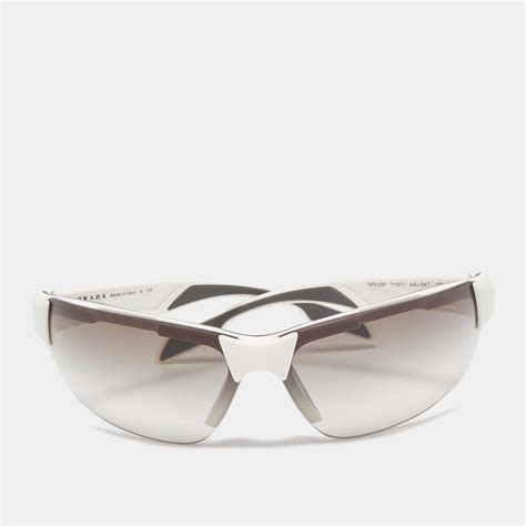 prada gradient shield sunglasses|are Prada sunglasses polarized.